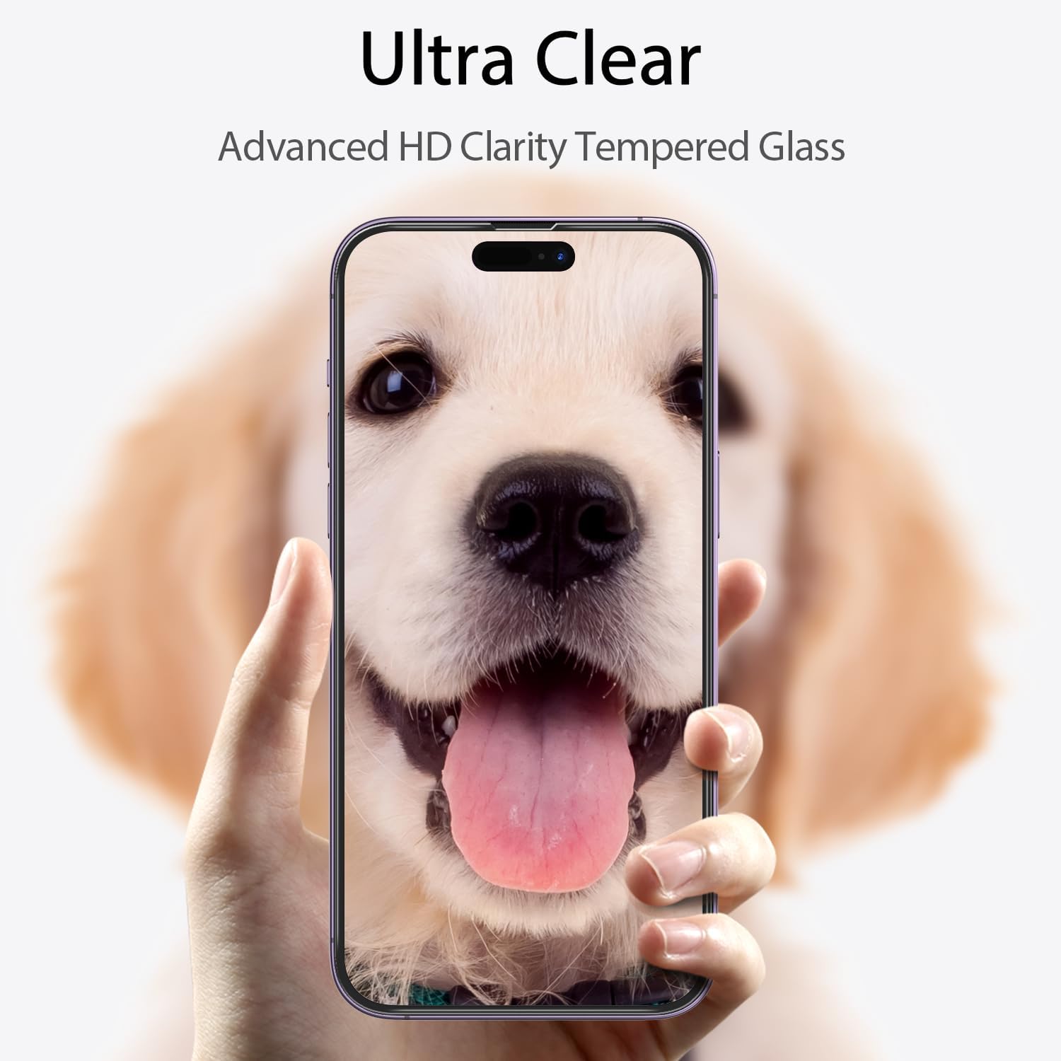 for iPhone14 Pro Max Privacy Screen Protector+Camera Lens Protector | 3 Pack Privacy Screen Protector +3 Pack Camera Lens Protector with Tempered Glass, HD,Touch Sensitive and Case Friendly - Image 9